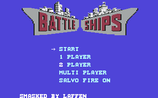 Battle Ships menü