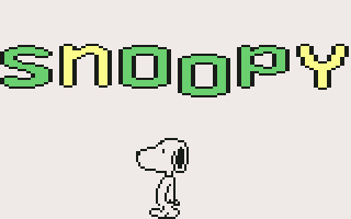 Snoopy title